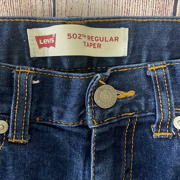 🌸 Clearance! 🌸 Levi's 502 Regular Taper Jeans Girls Size 14 Reg - Picture 3 of 6